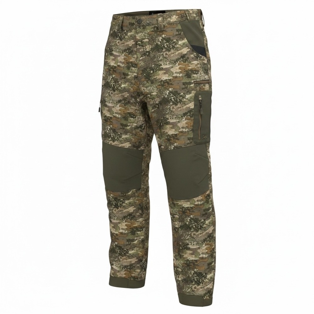 Rocky Mens large pants Camo Hunting Waffle Fleece Lined Cargo tactical utility